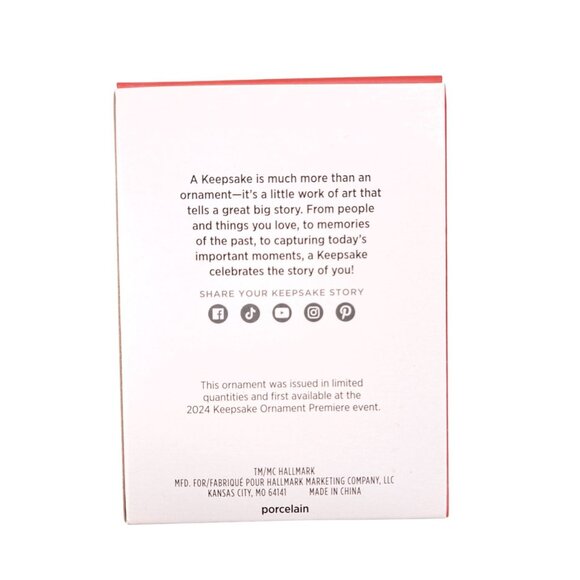 Hallmark Disney 2024 Ursula Ornament Little Mermaid Villain Precious Moments NEW - Picture 4 of 8